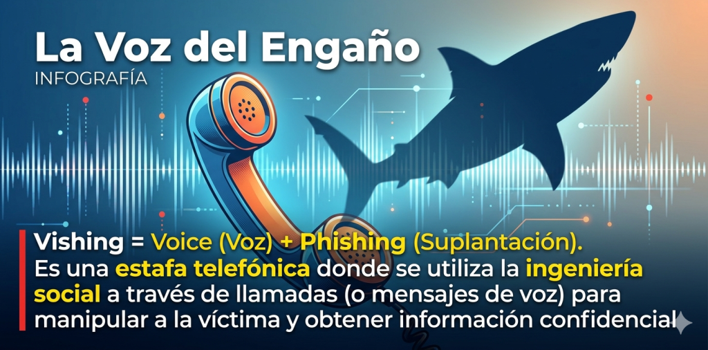 VISHING. EL ENGAÑO EN UNA LLAMADA TELEFÓNICA 
