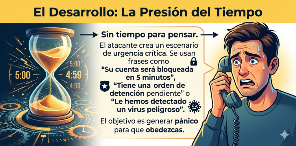 La presión del engaño